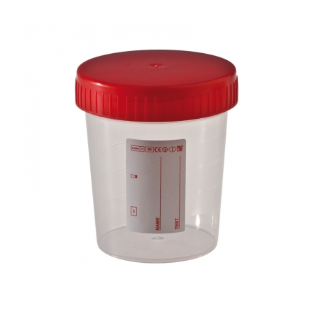 Contenitore sterile per urina da 120 ml