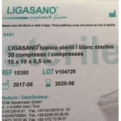 Compressa sterile Ligasano cm 15x10x0,5